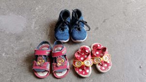 Kids Footwear Pack Of 3