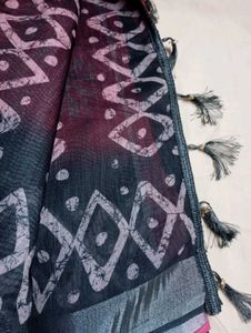 lenin Elegant Pink Saree