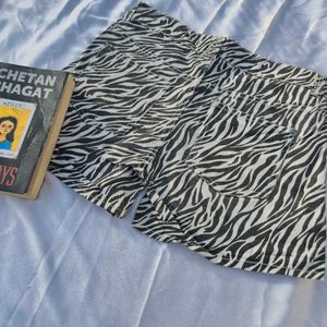 H&amp;M Zebra Print Shorts