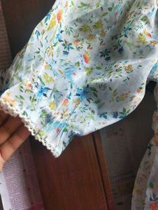 Organza Floral Midi