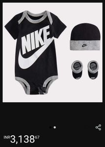 Cute Nike Baby Bodysuit