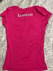 Bebe Pink Tee