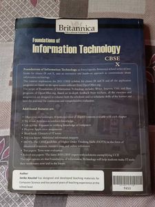 Foundations Of Information Technology Class 10th