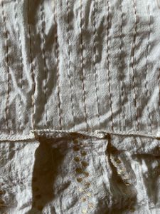 Off White Short Kurta/Top