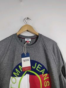 Grey Printed T Shirts (Men&#39;s)