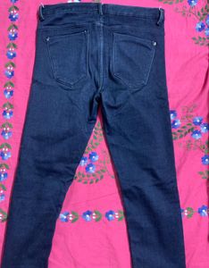 Dark Blue Denim Jeans