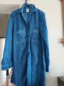 Denim Shirt Dress