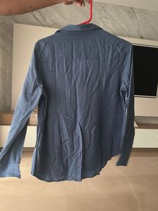 Blue Button-Down Shirt