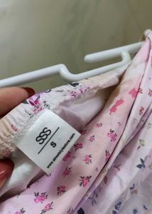 Floral Print Tube Top