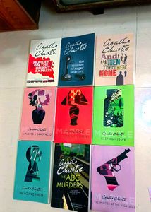 Agatha Christie 9 Mystery Book Set