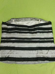 IMPORTED STRIPPED CORSET TOP