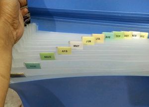A4 Size Plastic Calender Folder