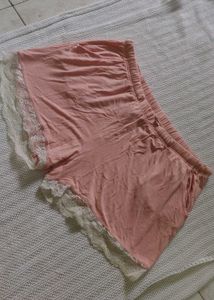 Lace Trim Shorts