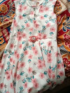 Floral Sleeveless Midi Dress