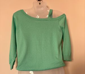 Turquoise Blue Knitted Top