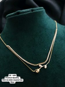 Rose Gold Layered Necklace