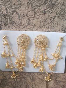 Earrings With Latkan