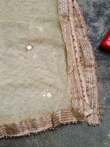 Embellished Dupatta mirror work