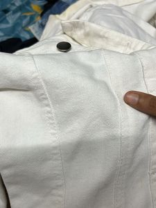 White Denim Jacket