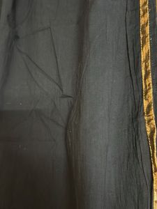 Black &amp; Gold Ethnicsuit with dupatta