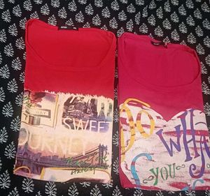 Graphic Print T-Shirt Bundle (Size XXL)