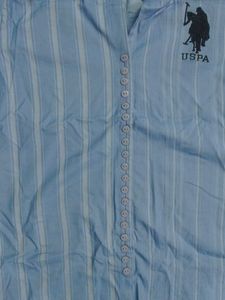 Blue Striped Tunic Shirt