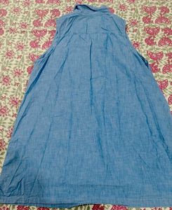 Denim Sleeveless Dress