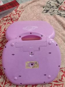 Vintage Pink Toy Laptop