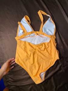 Yellow One Piece Swimsuit