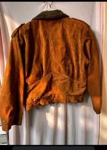 Vintage Suede Leather Jacket