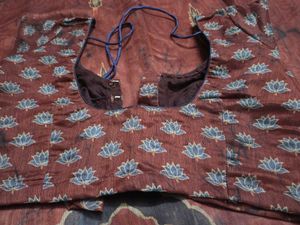 Office Wear Ajrakh Pichwai Printed Saree