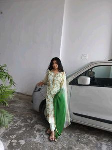 Elegant Embroidered Suit Set