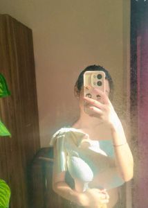 White Bow Top