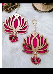 Lotus Jhumki Kamal Hanging Torans