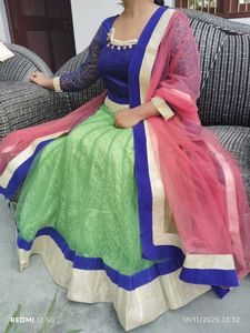 Elegant Green Lehenga Choli Set