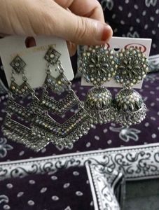 4 OXIDISE EARINGS