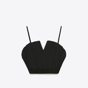 Zara Draped Crop Top