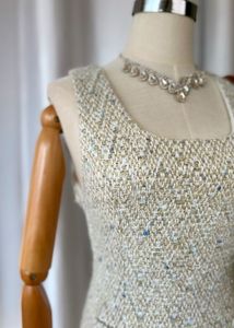 Chic Tweed Mini Dress