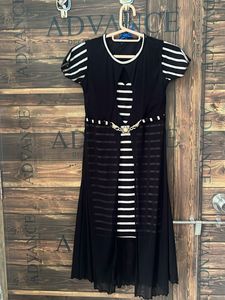 Stylish Black MIDI Dress