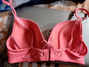 Lightly Padded Pushup Bra - Baby Pink
