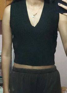H&M Black Vest