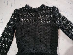 Black Lace Dress
