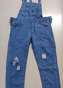 Jeans Dangri Jumpsuit
