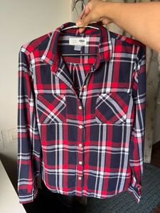 Old Navy Plaid Flannel Shirt