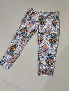 Patterned Jogger Pants