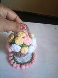 Crochet Flower Wall Busket 🥰🥰🥰