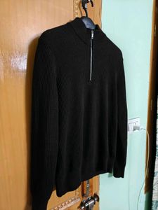 Mango Half-Zip Pullover Sweater