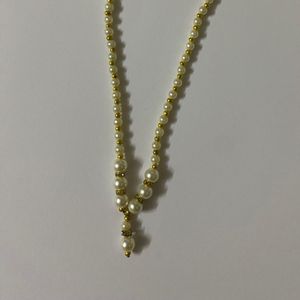 Pink Beaded Necklace &amp; Earring Set