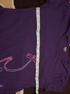 Purple Graphic T-Shirt