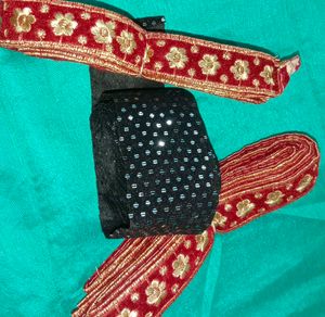 Combo  Lace Saree Lehnga Dupta Lacce